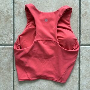 Lululemon 6 Pink HR Crop Top